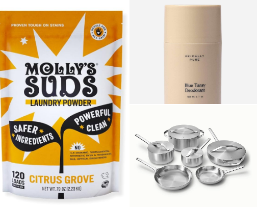 ☀️ Non-Toxic Swaps ☀️ cover photo collage