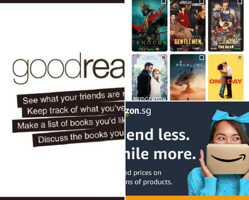 Book Track/Review cover photo collage