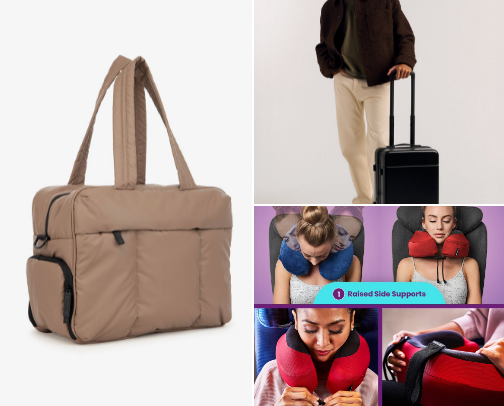 ✈️ Carry-On Chic: “What’s in My Travel Bag For Every Flight, Stay & Getaway” cover photo collage