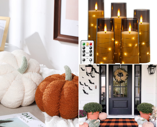 Amazon Fall Home Aesthetic cover photo collage