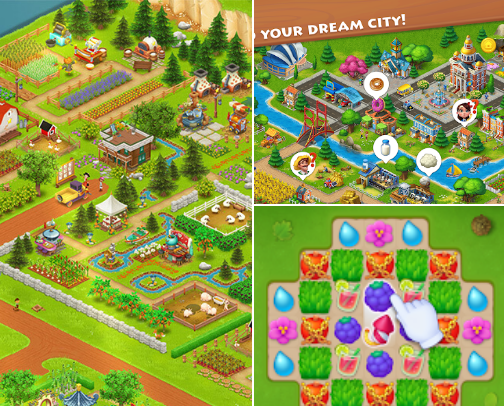 My go to Games when bored cover photo collage