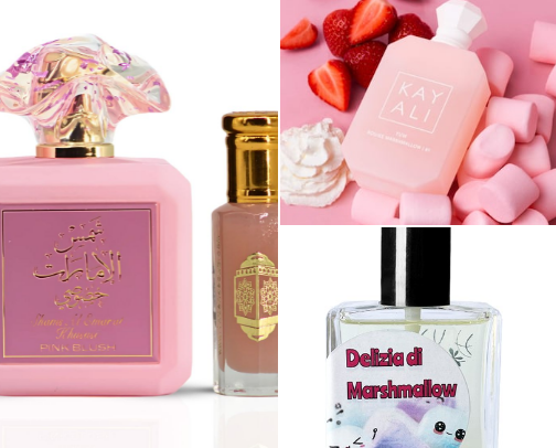 Marshmallow perfumes ! 🥰 cover photo collage