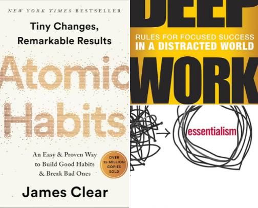 Books I Recommend to Rock Your Life🤩 cover photo collage