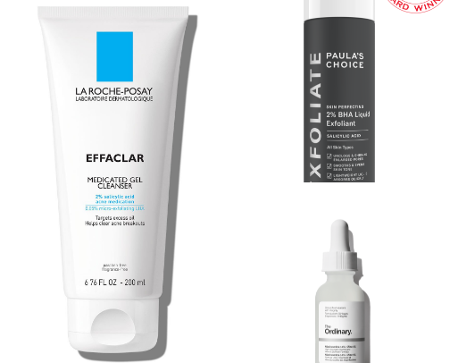 SOS for Acne-Prone Skin cover photo collage