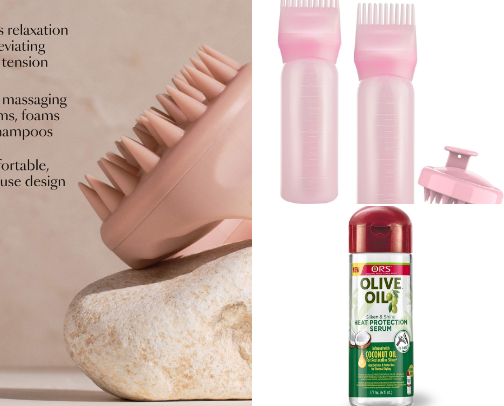 Hair essential cover photo collage