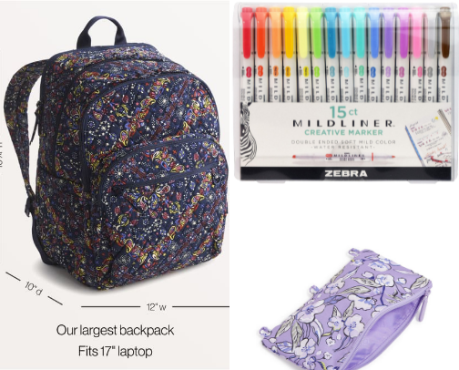 My School Essentials 📚 cover photo collage