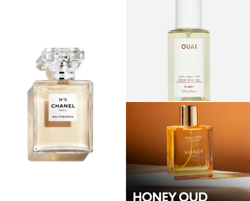 Fragrance List cover photo collage