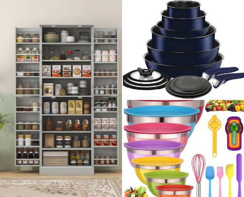 Kitchen essentials cover photo collage
