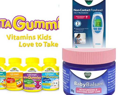 Taking extra care of babies and essentials needed. cover photo collage