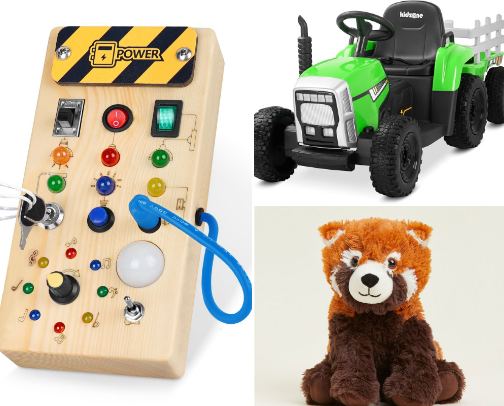 Toddler's favorite toys- that actually keep him occupied cover photo collage