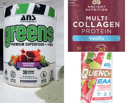 Daily Supplement Essentials for a Lean + Toned Lifestyle 🏃🏼‍♀️💛 cover photo collage