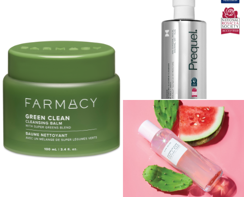 top skincare recommendations from an esthetician cover photo collage