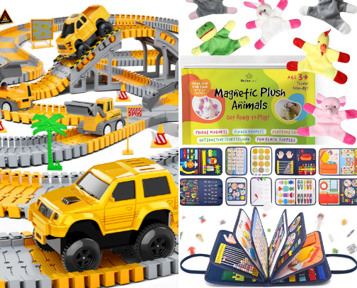 Perfect Gifts for Toddlers cover photo collage