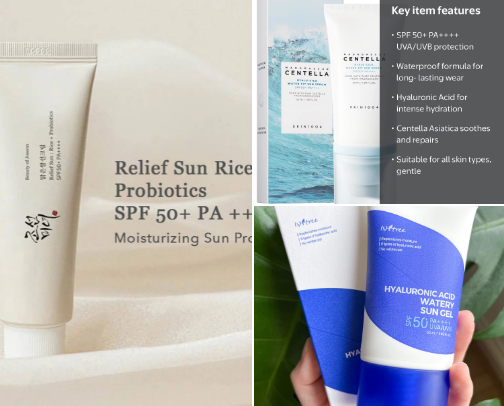 10 Korean Sunscreens Worth Trying cover photo collage