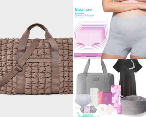 Mama Hospital Bag cover photo collage