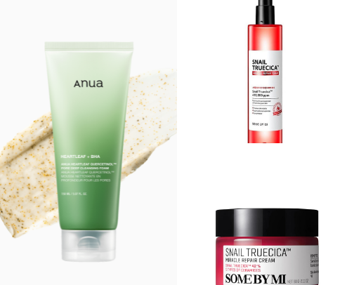 Skincare 🫧 cover photo collage