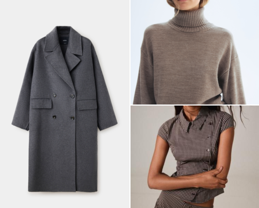 Seasonal outfit checks cover photo collage