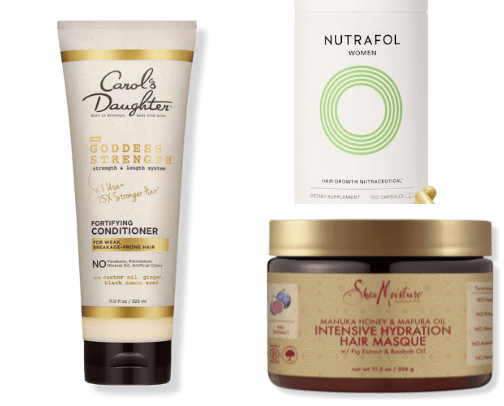 hair care cover photo collage