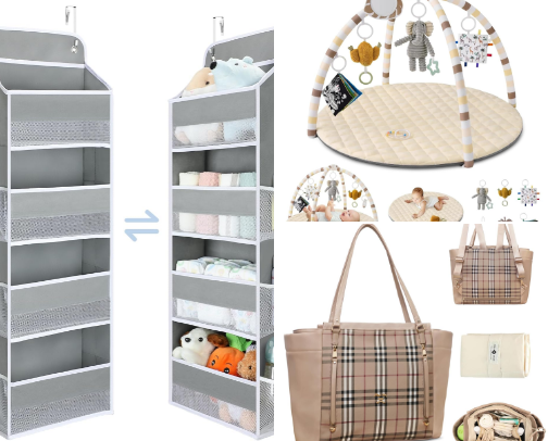 Baby registry must-haves cover photo collage