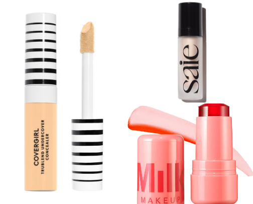 No Makeup Makeup Look cover photo collage