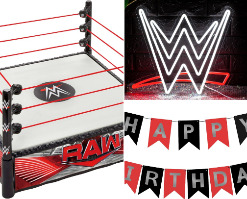 WWE Party (RAW) cover photo collage