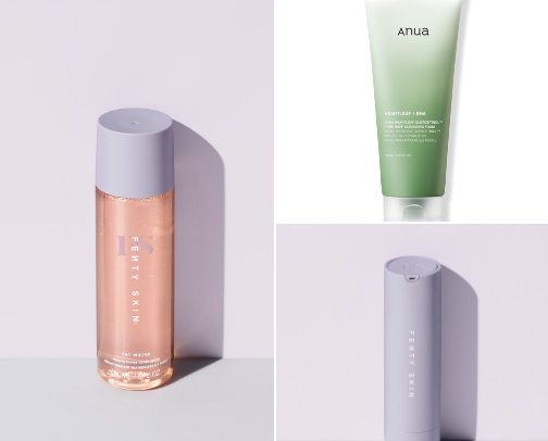 Skin Care Products cover photo collage