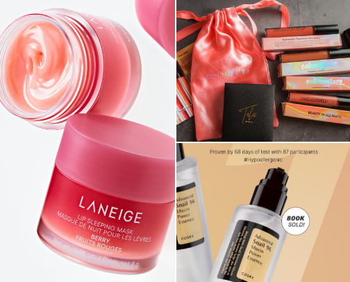My favorite beauty recs cover photo collage