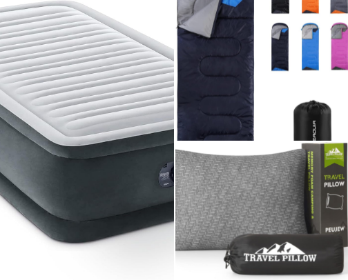 🏕️ Camping Gear Essentials: Comfort & Convenience for Outdoor Adventures cover photo collage