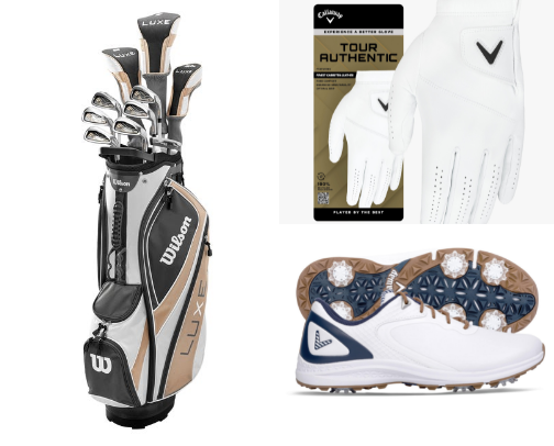 Golf girl starter pack! cover photo collage