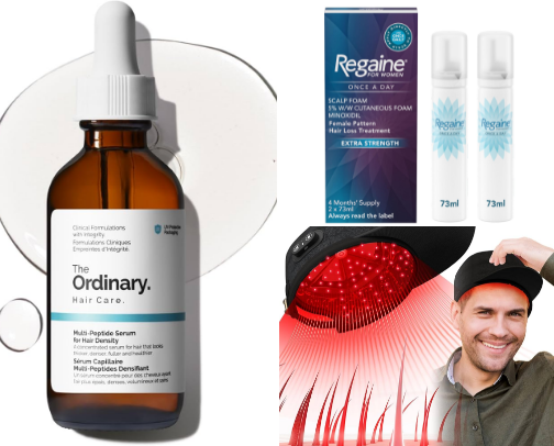 Hair care for perimenopause cover photo collage