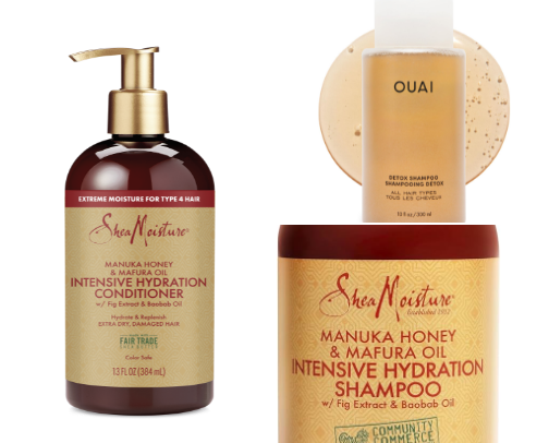 My curly hair favorites cover photo collage