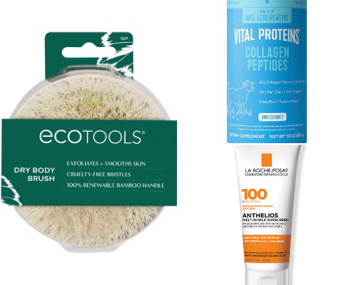 Anti aging body care routine cover photo collage