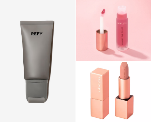 Glam Essentials makeup cover photo collage