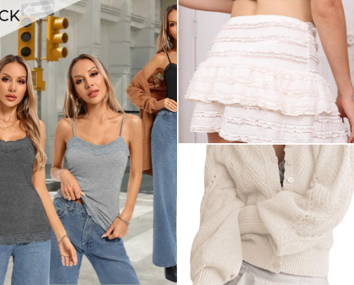 30 Coquette Aesthetic Wardrobe Essentials: Bows, Lace & Soft Girl Staples (Amazon, Nordstrom & More) cover photo collage