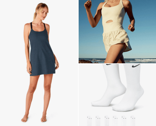 Activewear cover photo collage