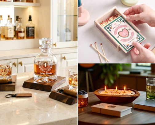 Unique Wood Gifts for your 5th Wedding Anniversary cover photo collage