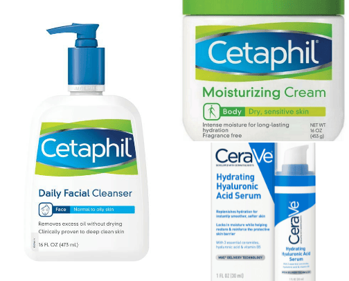My skincare Routine! cover photo collage