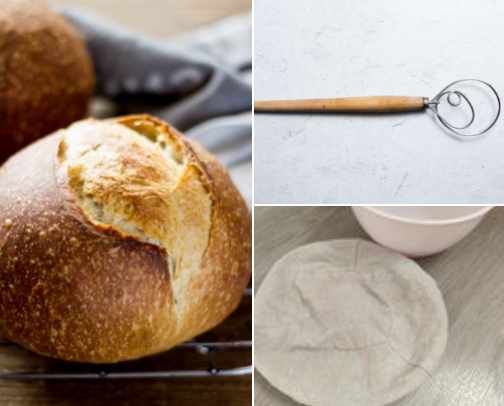 Sourdough Starter cover photo collage