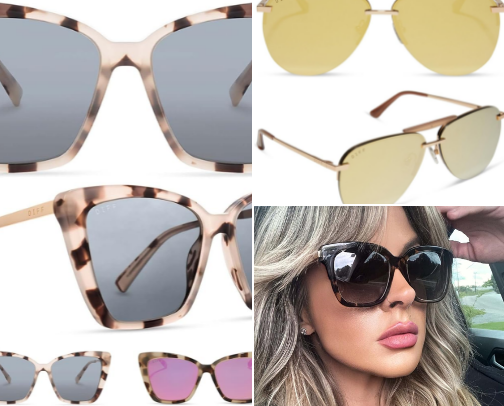 Sunglasses cover photo collage