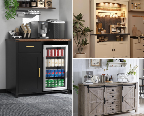 Coffee Bar MUST haves !! 💖 cover photo collage