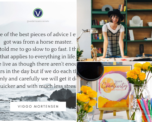 Creativity and Inspiration cover photo collage