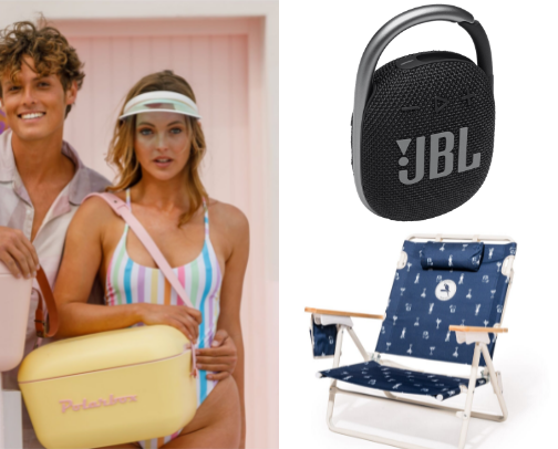 Beach essentials cover photo collage