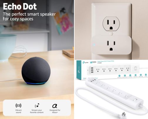 Smart Home Starter Kit for Renters: 16 Upgrades, No Drilling or Wiring cover photo collage
