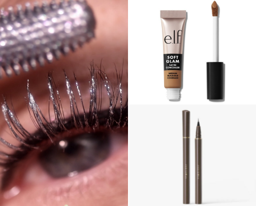 Up and coming beauty cover photo collage