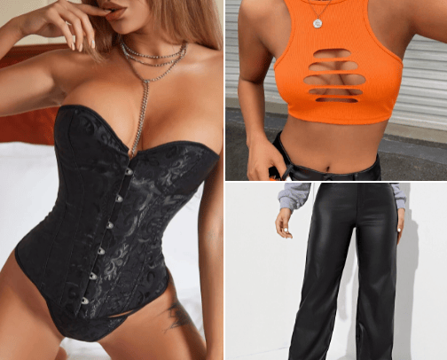 Budget Bombshell cover photo collage