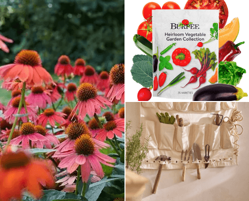 Flower and Veggie Gardens cover photo collage