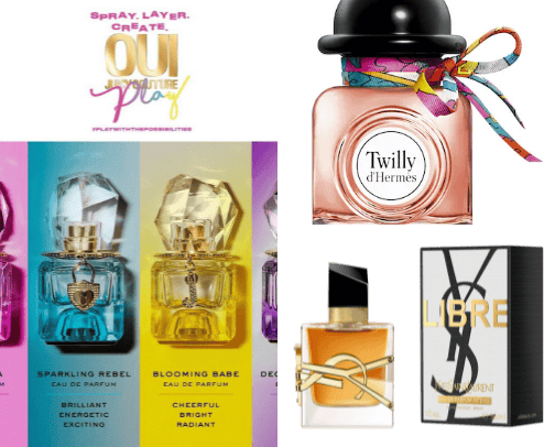Best Perfumes for her cover photo collage
