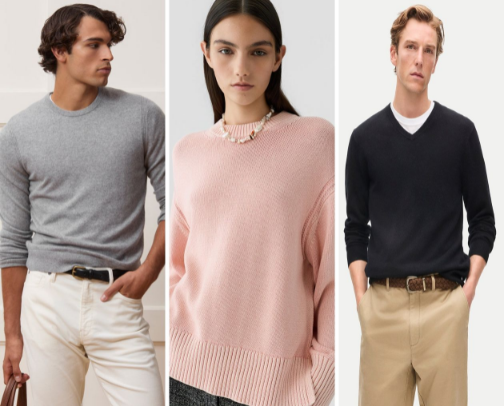 Best Cashmere Sweaters for Men & Women cover photo collage