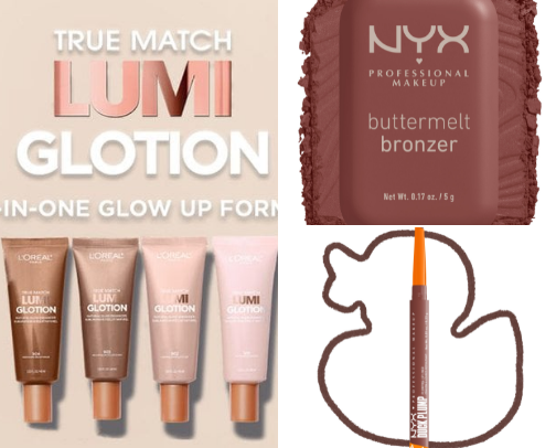 Favourite (affordable) make-up products as a mom who doesn't have much time to get ready 🫠😏 cover photo collage