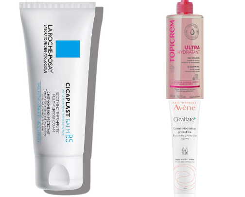 Skincare cover photo collage